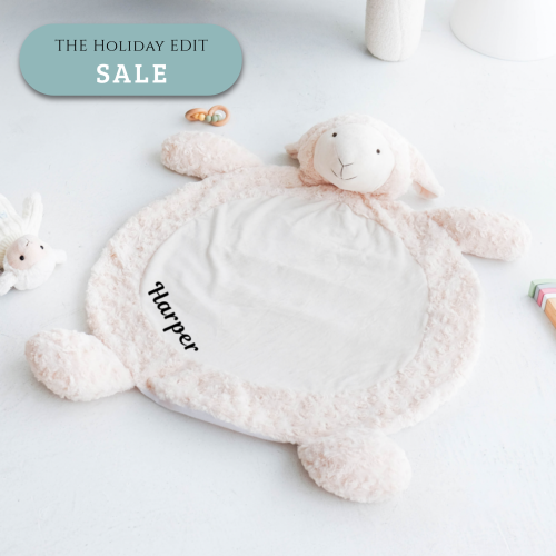 Luna Lamb Plush Playmat (Discount applied at checkout)